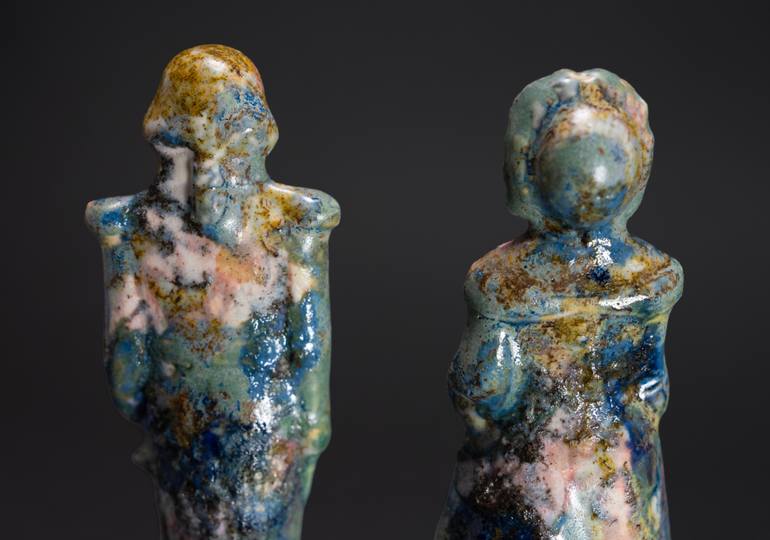 Original Antique People Sculpture by Rhyan Taylor