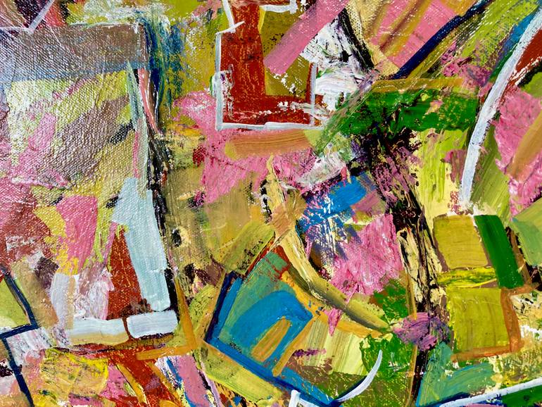 Original Abstract Expressionism Abstract Painting by Rhyan Taylor