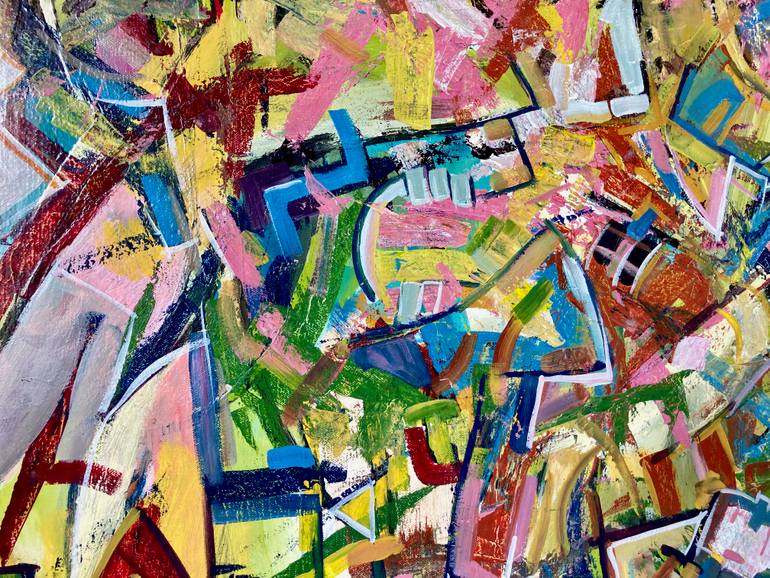 Original Abstract Expressionism Abstract Painting by Rhyan Taylor