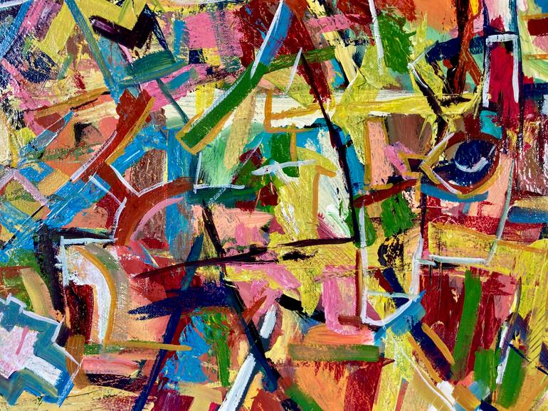 Original Abstract Expressionism Abstract Painting by Rhyan Taylor