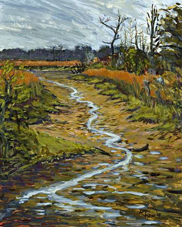 Saatchi Art Artist Rhyan Taylor; Paintings, “Savannah Low Tide” #art