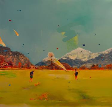 Original Figurative Landscape Paintings by Lucas Cresson