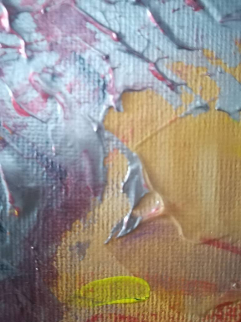 Original Conceptual Landscape Painting by Xenia Toth