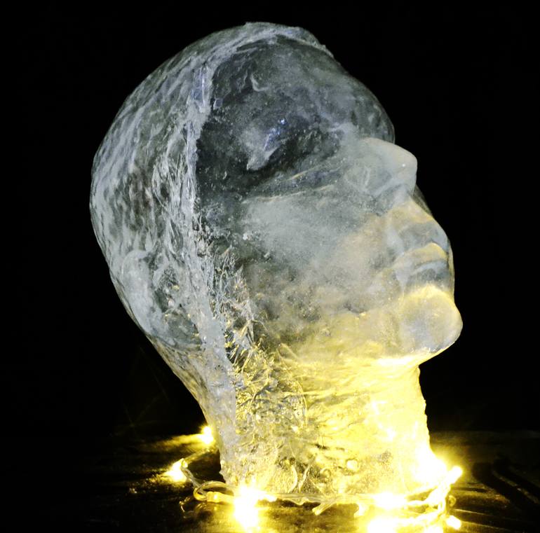 Original Surrealism People Sculpture by Xenia Toth