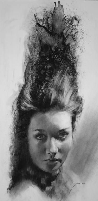 Original Realism Portrait Drawings by Paul Howe