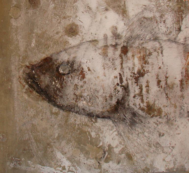 Sardinium head Painting by Jesus Pelegri Saatchi Art