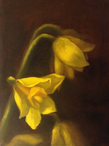 Print of Fine Art Floral Paintings by Finnie Chen