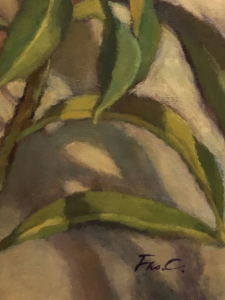 Original Expressionism Botanic Painting by Finnie Chen