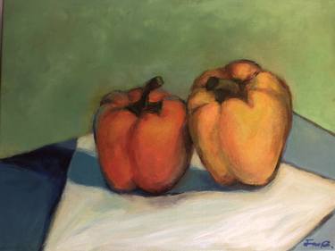 Original Expressionism Still Life Paintings by Finnie Chen