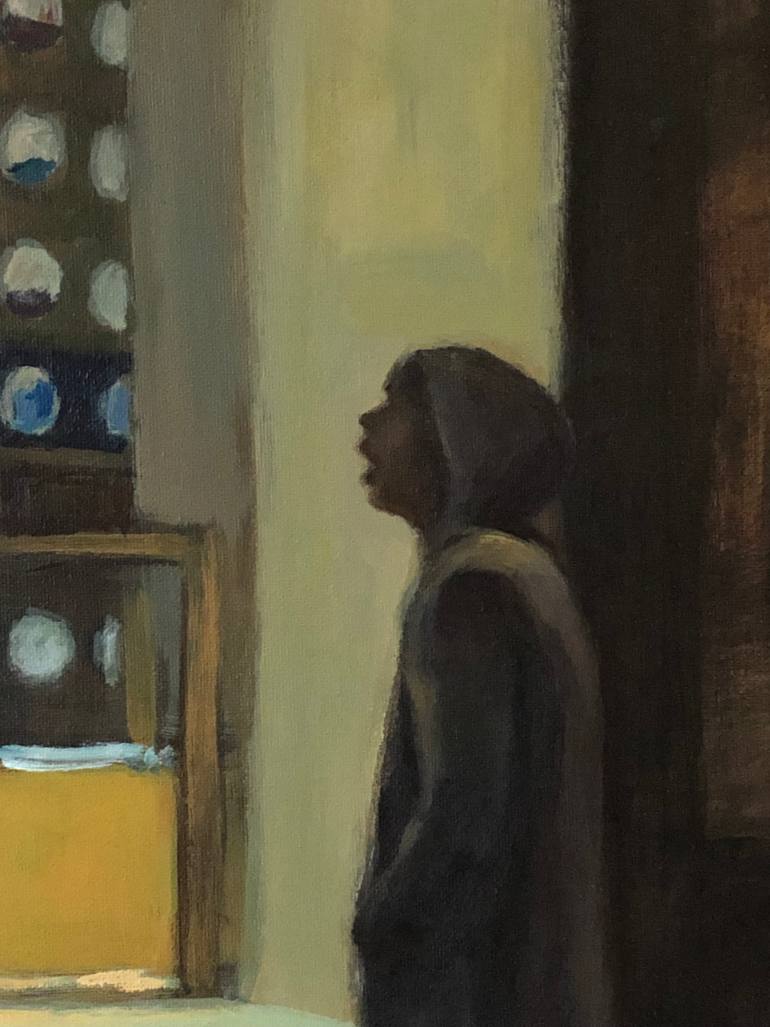 Original Figurative People Painting by Finnie Chen