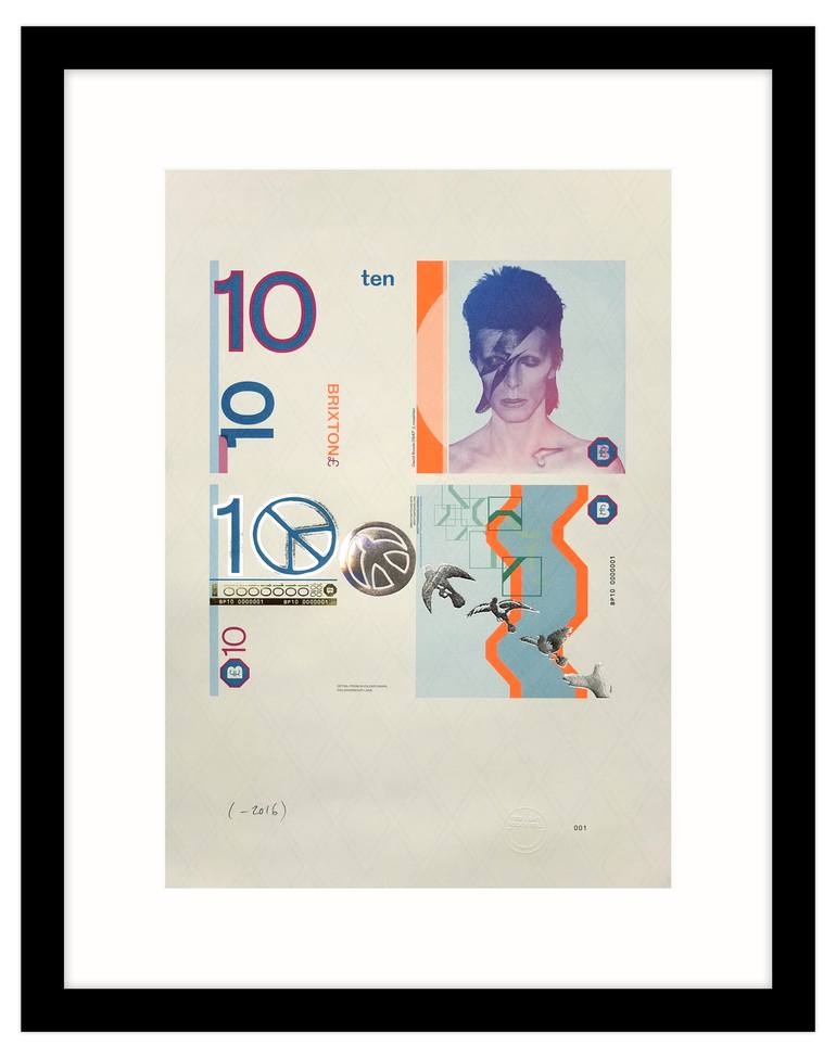 Original Illustration Pop Culture/Celebrity Printmaking by Brixton Pound