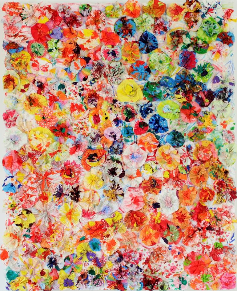 Sunsplash Collage by Margaret Neuhaus | Saatchi Art