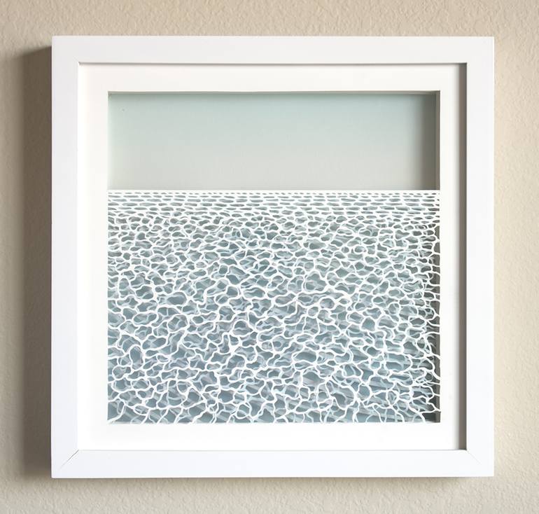 Original Seascape Sculpture by Kyoko Endo