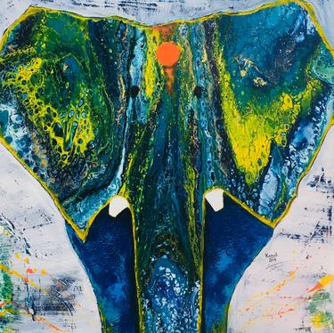 Original Abstract Animal Paintings by Kanak Kiran