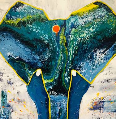 Original Abstract Animal Paintings by Kanak Kiran