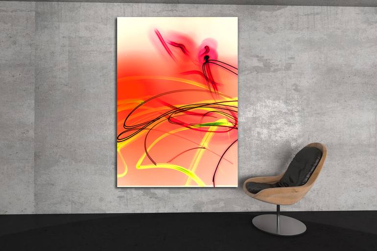 Original Abstract Expressionism Abstract Mixed Media by Ryan Ovsienko