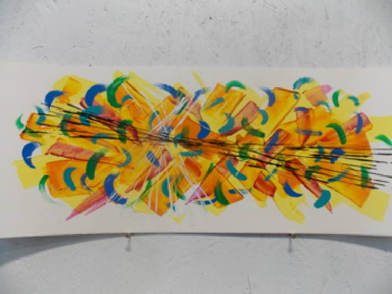 Jumping jelly beans Painting by Dwayne Huzar Saatchi Art