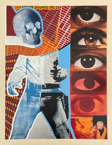 Original Pop Art Pop Culture/Celebrity Mixed Media by Lance Taylor