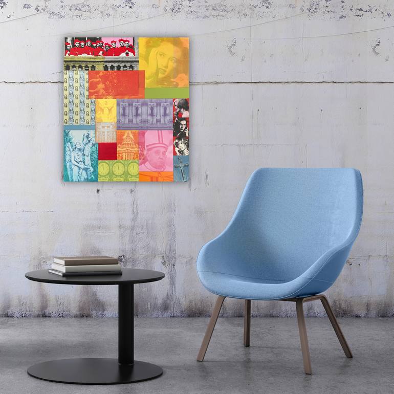 Original Contemporary Religion Mixed Media by Lance Taylor