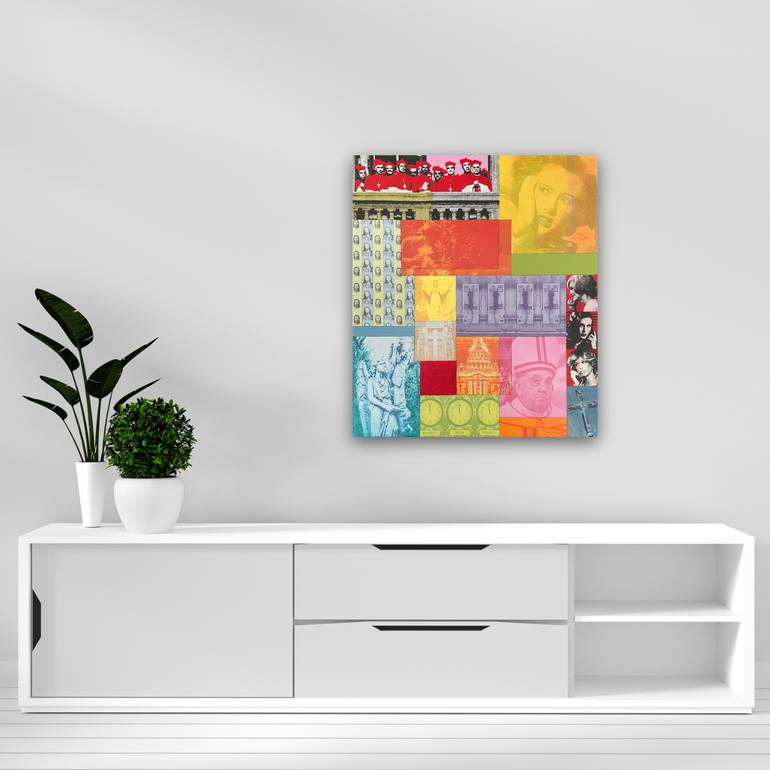 Original Contemporary Religion Mixed Media by Lance Taylor