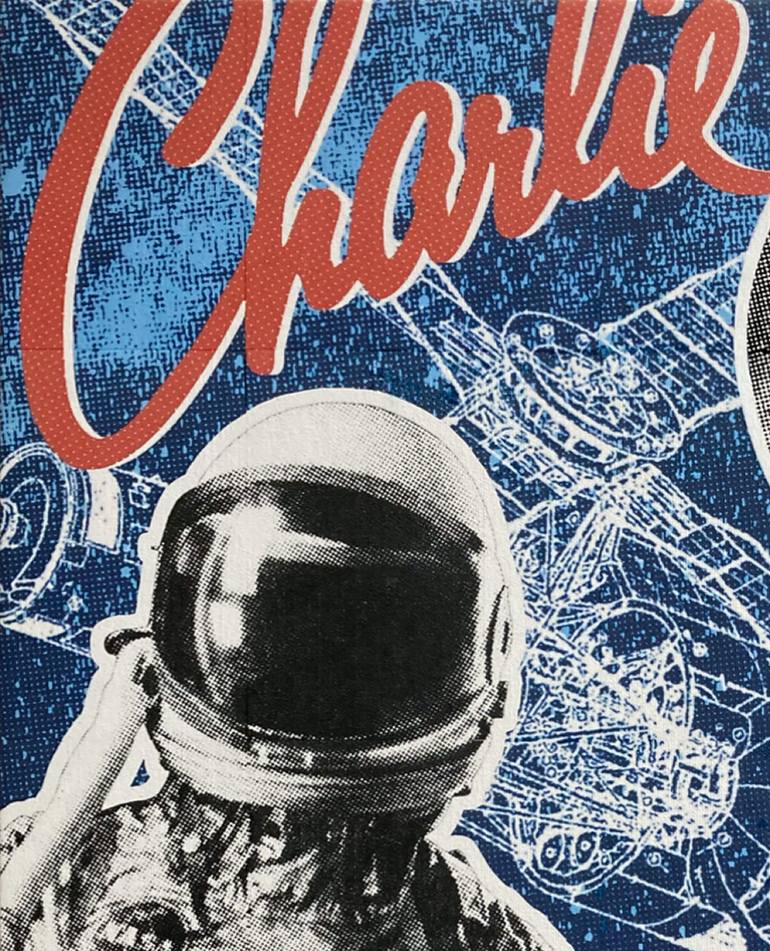Original Contemporary Outer Space Mixed Media by Lance Taylor