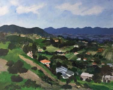 Original Landscape Painting by Jill Jeannides