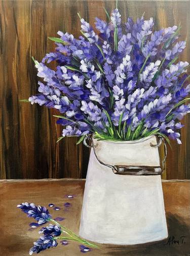 Original Floral Paintings by Alina Tanase