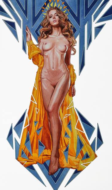 Original Contemporary Nude Paintings by Oleg Kaznacheiev