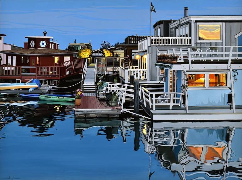 Print of Contemporary Landscape Paintings by Alex Nizovsky