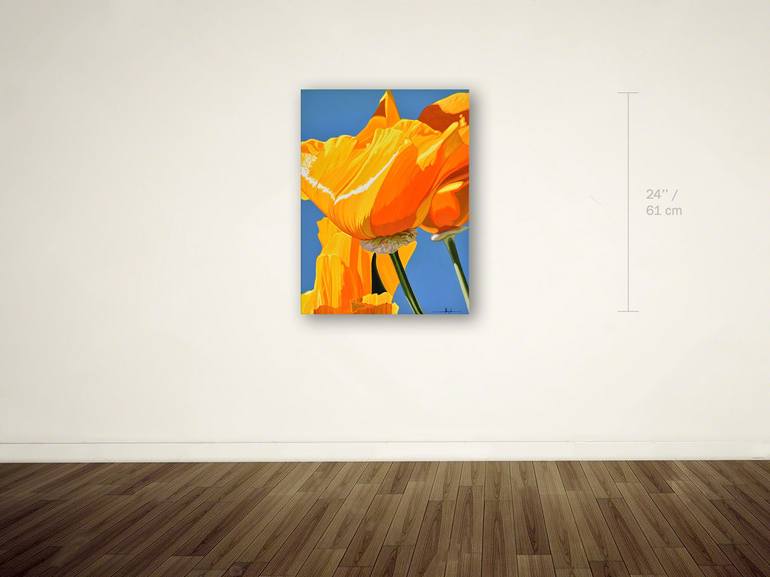 Original Contemporary Floral Painting by Alex Nizovsky