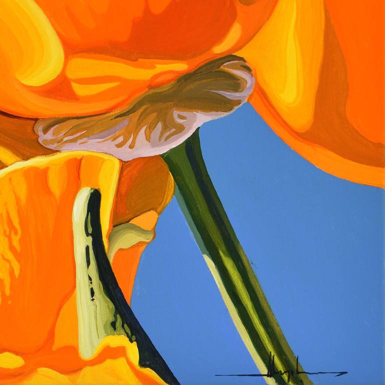 Original Contemporary Floral Painting by Alex Nizovsky
