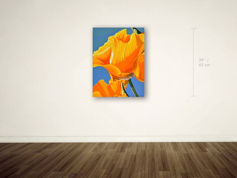 Original Floral Painting by Alex Nizovsky