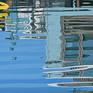 Houseboats And A Seagull - Detail