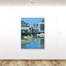 Houseboats And A Seagull - view in a gallery