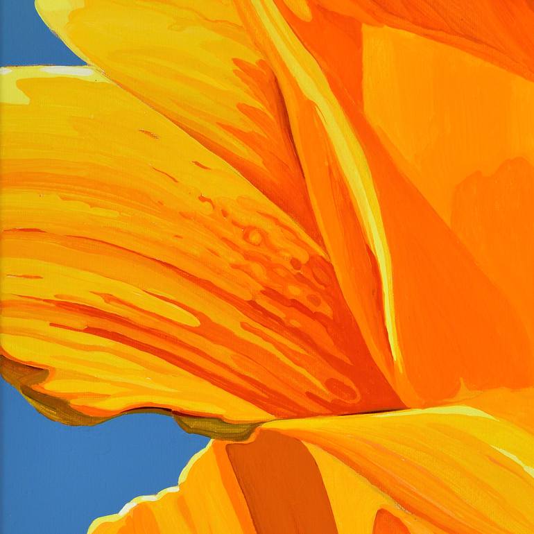 Original Floral Painting by Alex Nizovsky