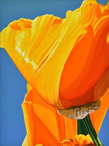 Original Contemporary Floral Paintings by Alex Nizovsky