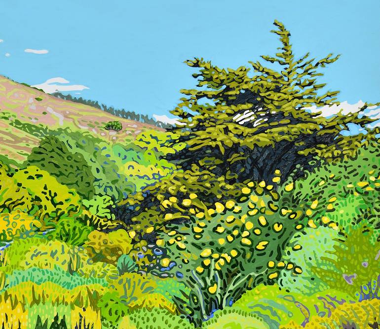 Original Landscape Painting by Alex Nizovsky