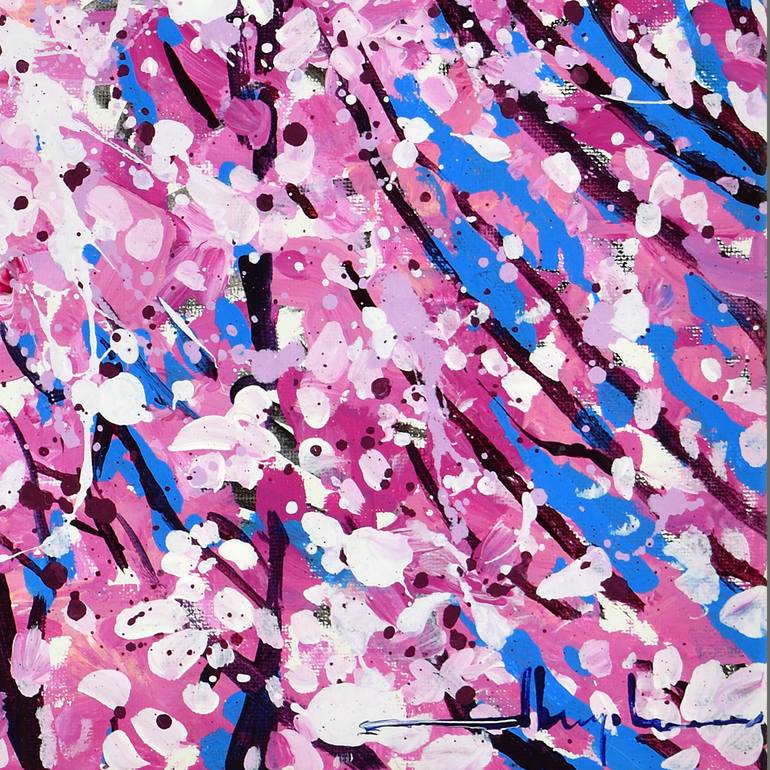 Original Contemporary Floral Painting by Alex Nizovsky