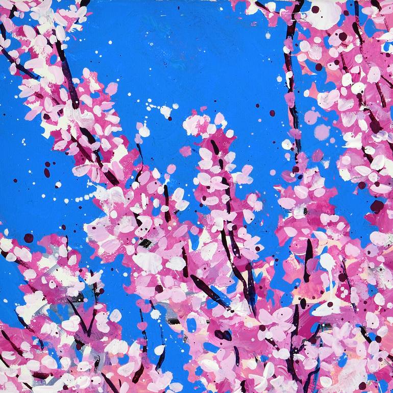 Original Contemporary Floral Painting by Alex Nizovsky