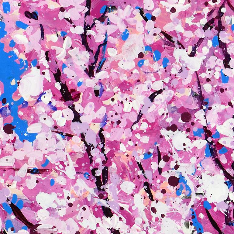 Original Contemporary Floral Painting by Alex Nizovsky