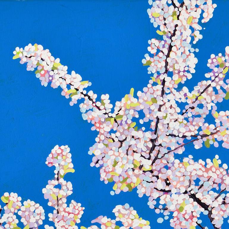 Original Contemporary Floral Painting by Alex Nizovsky