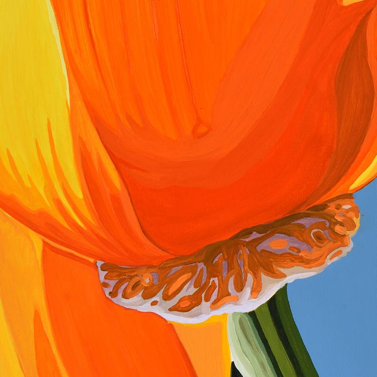 Original Contemporary Floral Painting by Alex Nizovsky