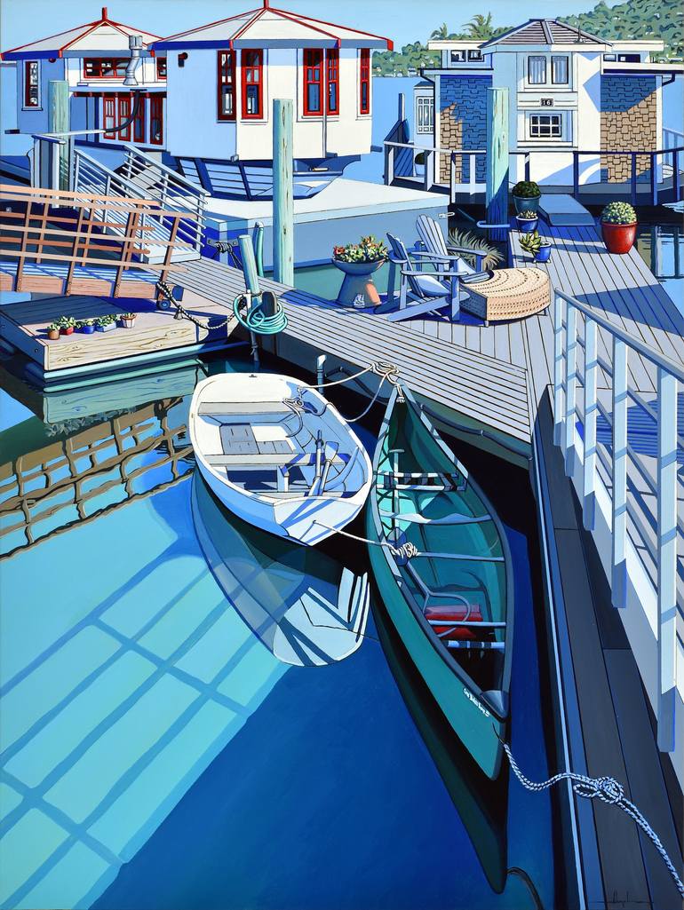 Print of Contemporary Landscape Paintings by Alex Nizovsky