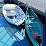 Two Boats At Sausalito Dock - Detail