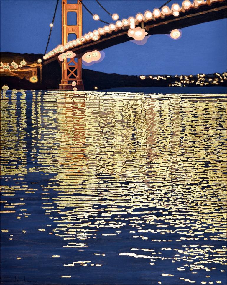 Print of Contemporary Landscape Paintings by Alex Nizovsky
