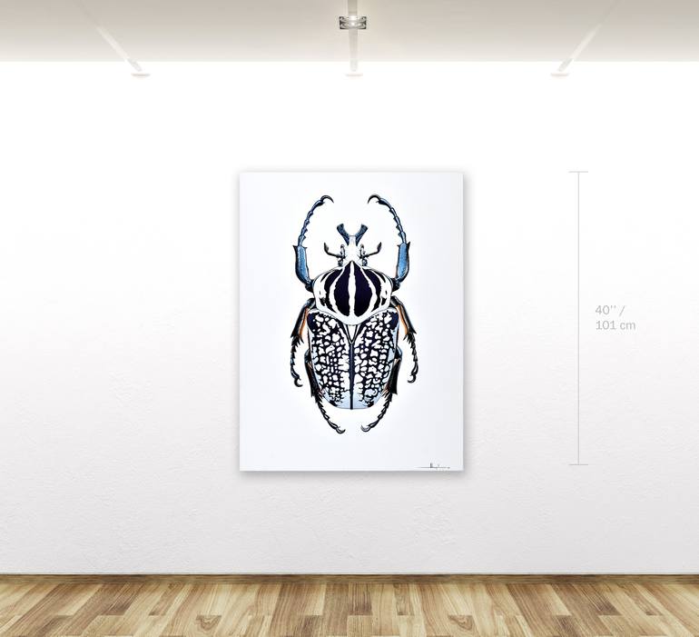 Original Contemporary Animal Painting by Alex Nizovsky