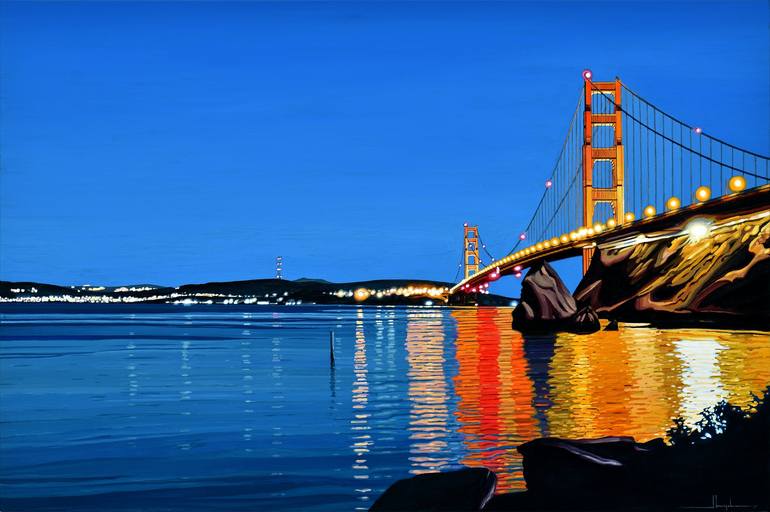 Print of Contemporary Landscape Paintings by Alex Nizovsky