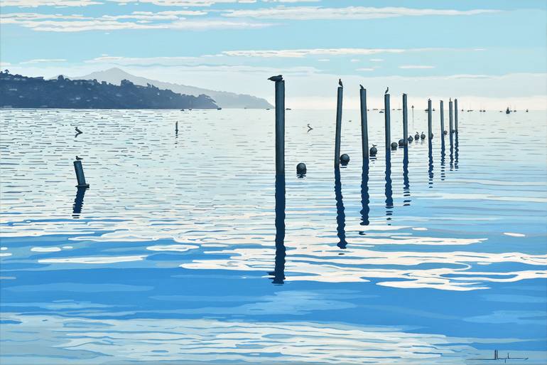 Print of Contemporary Landscape Paintings by Alex Nizovsky
