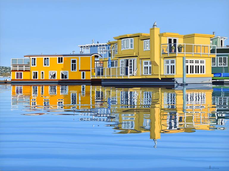 Print of Contemporary Landscape Paintings by Alex Nizovsky