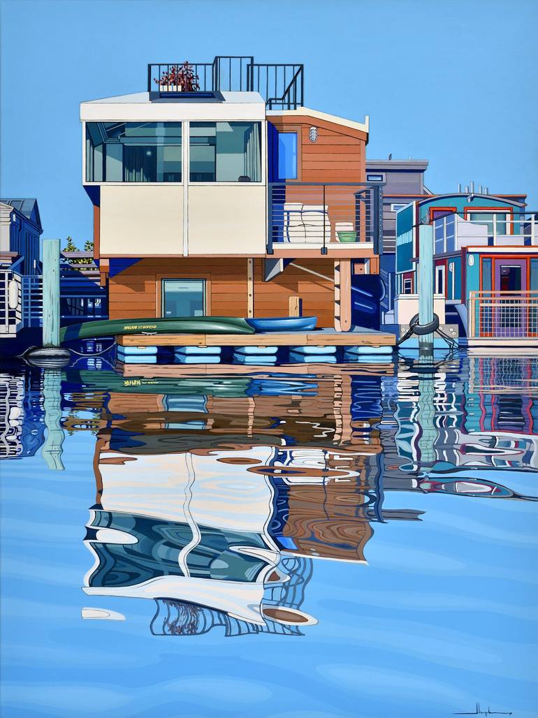 Print of Contemporary Landscape Paintings by Alex Nizovsky